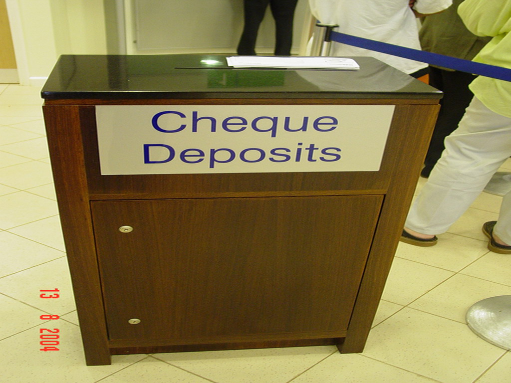 Bronchure Check Deposit Suggestion Box